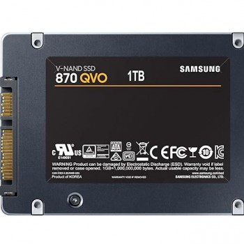Samsung 870 QVO 2.5" SATA 1TB 固體硬碟, MZ-77Q1T0BW